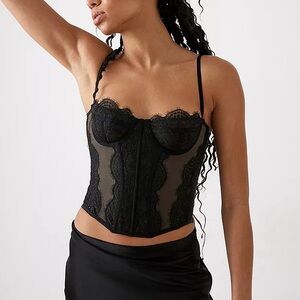 Urban Outfitters Out from Under Modern Love Corset